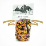 Bunte Farfalle, Hartweizengrießpasta, Pasta Umbro, Italien