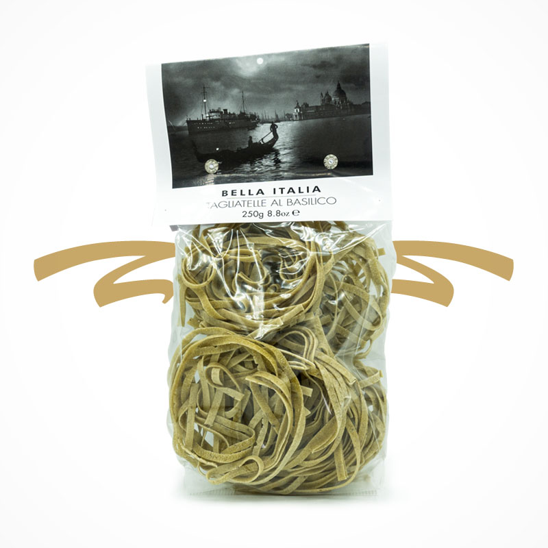 Tagliatelle al Basilico - Hartweizengrieß Italien