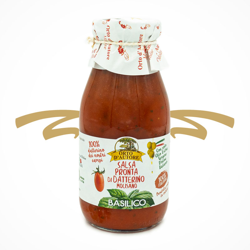 Tomatensalsa Basilikum 250g- frisch, fruchtig aus Italien ohne Zusatzstoffe
