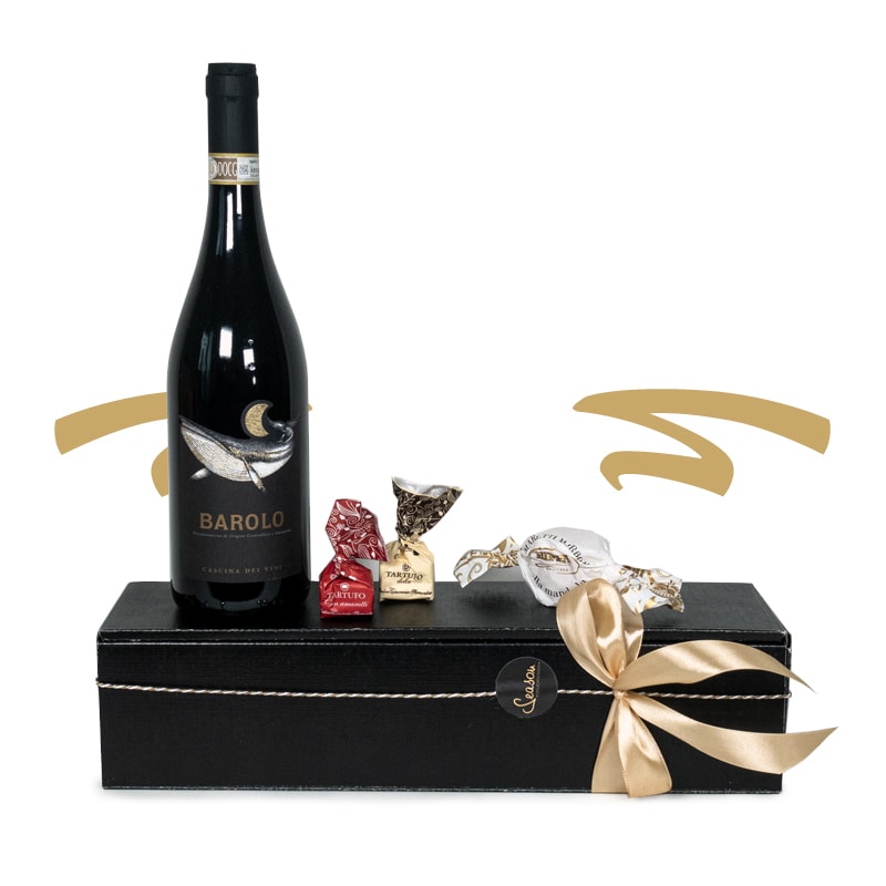 Geschenk_Box_Baroli. tolle Geschenkidee, Barolo Liebhaber, Rotwein Genuss