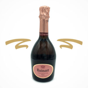 Die halbe Flasche ist perfekt zum Ausprobieren und Kennenlernen. Ruinart Rose Champagner, .