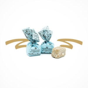 Tartufi al Cappuccino, Praline, Trüffel, Schokolade, zarter Schmlez, lecker, traumhaft, süß, Handwerkliche Tradition und schonende Verarbeitung, Liebe und Leidenschaft , Ideal zu Espresso, Cappuccino und immer ein beliebtes Mitbringsel!