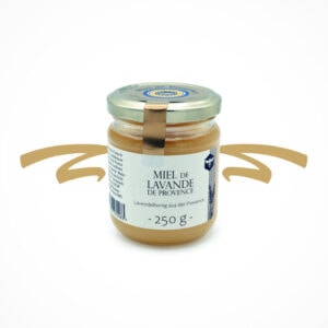 Lavendelhonig aus der Provence, ein heller, streichzarter und aromatischer Honig von den lilablauen Lavendelfeldern Südfrankreichs. Er zeichnet sich durch seine Cremigkeit und sein vollmundiges Aroma mit feiner Süße aus. Ein wahrer Genuss als Brotaufstrich und zum Süßen von Speisen.