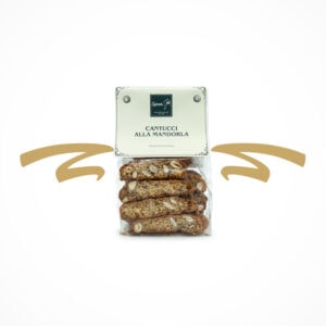 Mandelgebäck Klassiker aus Italien, Cantuccini - Cantucci alla Mandorla. Ideal zu Kaffee, Tee und süßen Snackgelüsten, aber auch zu Süßwein ein beliebter Begleiter.