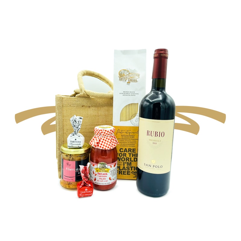Rotwein, Linguine, Passata, Thunfisch und Tartufi - Genuss aus Bella Italia