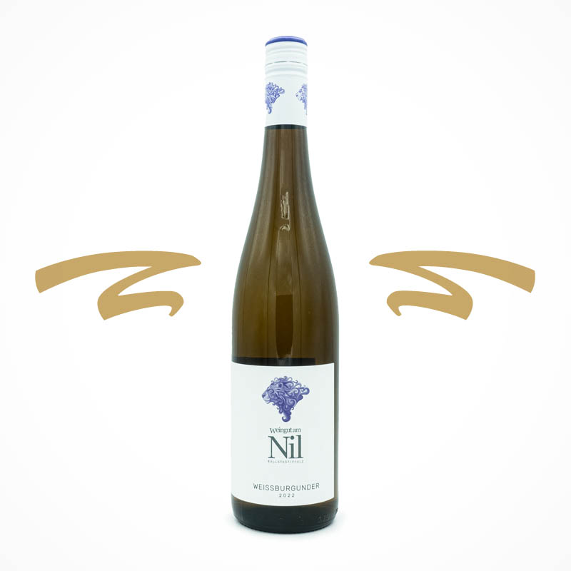 2022 Weissburgunder trocken | Weingut am Nil. Passt zu Kalb, Geflügel, Fisch, Gemüse, speziell Spargel..