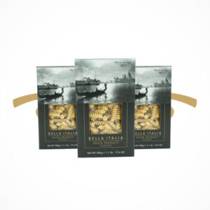 3 mal Fusilli in der schönen Geschenkverpackung. original italienische Pasta