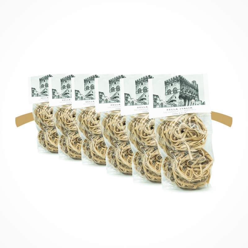 Trüffel Tagliatelle original aus Italien - aus der Pasta Manufaktur in Umbrien.