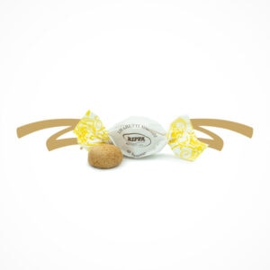 Weich gebackene Amaretti al limone - original aus Italien. Perfekt zu Kaffee und Prosecco.