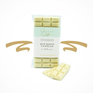 Handgeschöpfte Tafelschokolade Bourbon Vanille