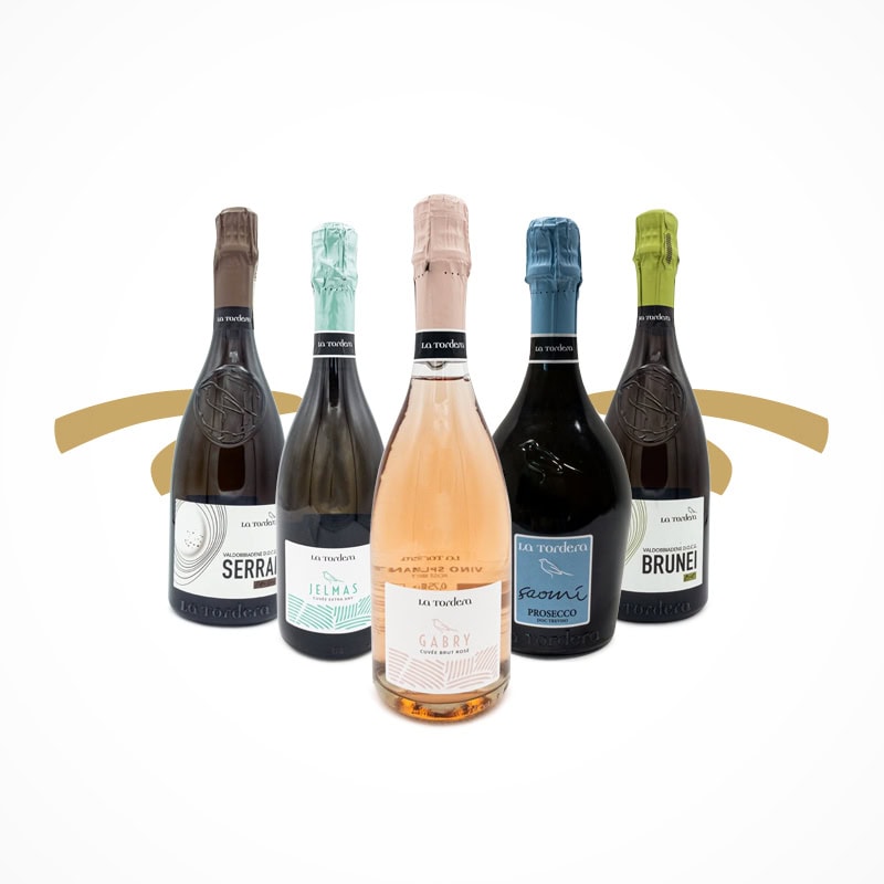 Weinpaket La Tordera 5x0,75l, Spumante & Prosecco