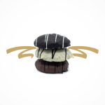 OMIS Lebkuchen mit Schokoladenüberzug in Zartbitter, Vollmilch und weißer Schokolade
