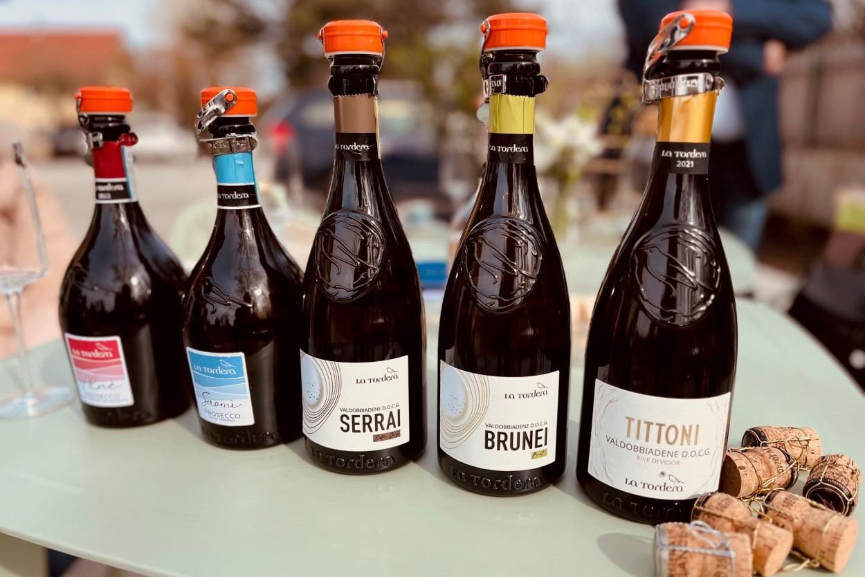 Prosecco DOC und DOCG von La Tordera, aus Italien