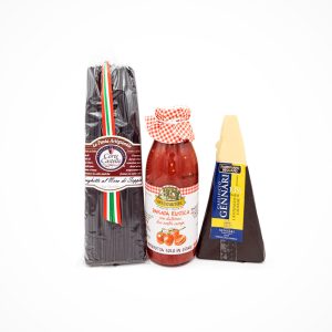 Genusspaket_Gastgeber mit Pasta, Tomatensugo, Parmigiano Reggiano