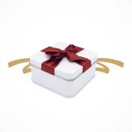 Geschenkdose_weiß_mit_roter_Schleife