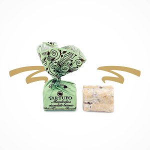 Tartufi dolci mandorle e cioccolato bianco | Schokoladentrüffel