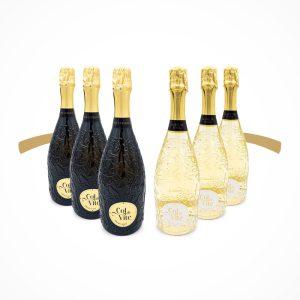 Weinpaket Golden Sunset, Prickelndes Duo zum Anstoßen
