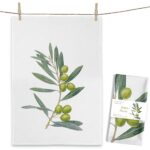 Geschirrtuch Olive