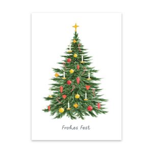Grußkarte Weihnachtsbaum