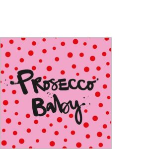Cocktailserviette Prosecco Baby