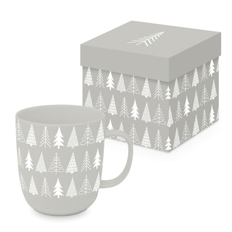 Tasse Taupe Winterwald 400 ml