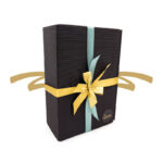 Geschenkkarton schwarz klein